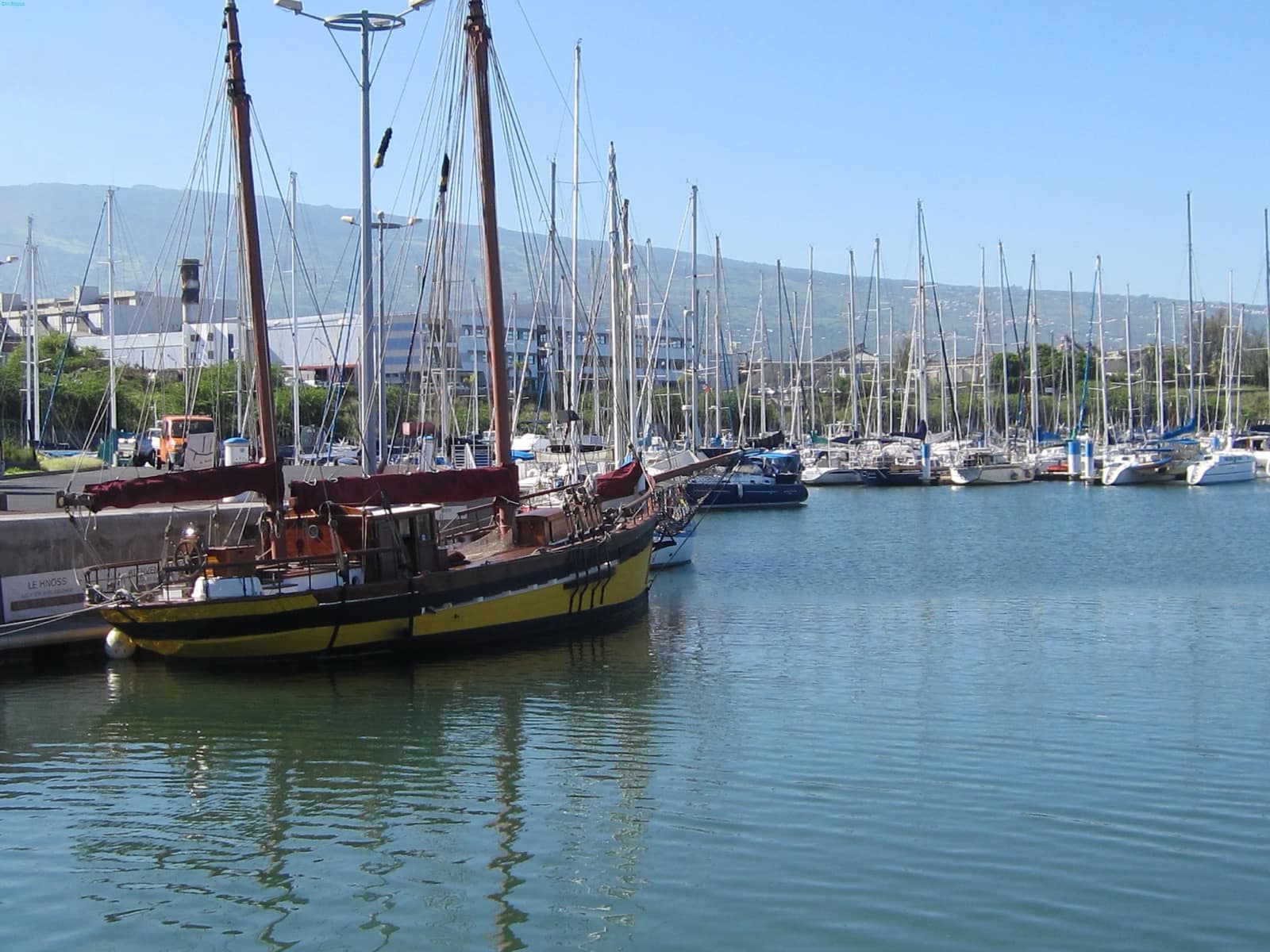 Le port de plaisance de la Pointe des Galets (Le Port)