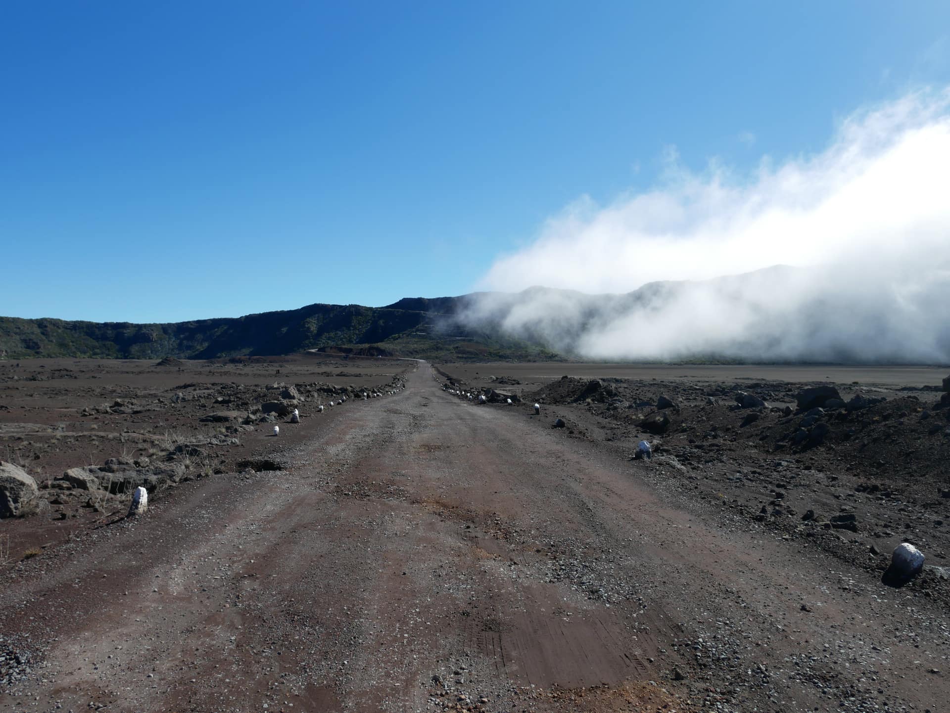 Route du volcan, Plaine des Sables
